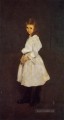 Little Mädchen in White aka Queenie Barnett Realist Ashcan Schule George Wesley Bellows